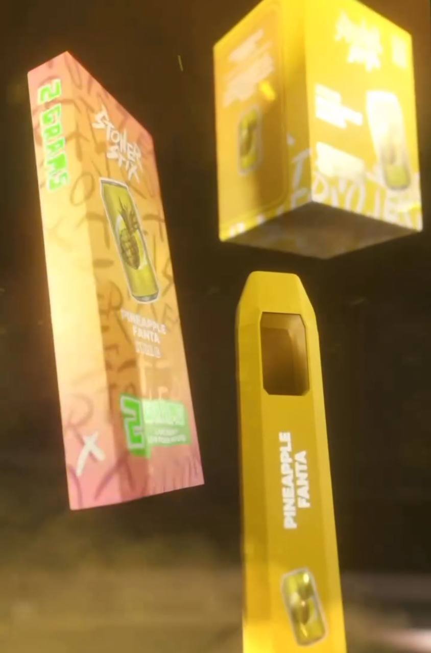 STONER STIX PINEAPPLE FANTA STONER STIX PINEAPPLE FANTA